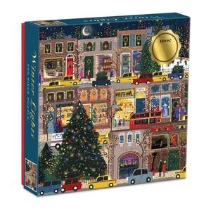 Festive Cityscape 500-Piece Puzzle